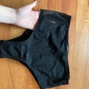 I heart raves High waist Mesh bottoms